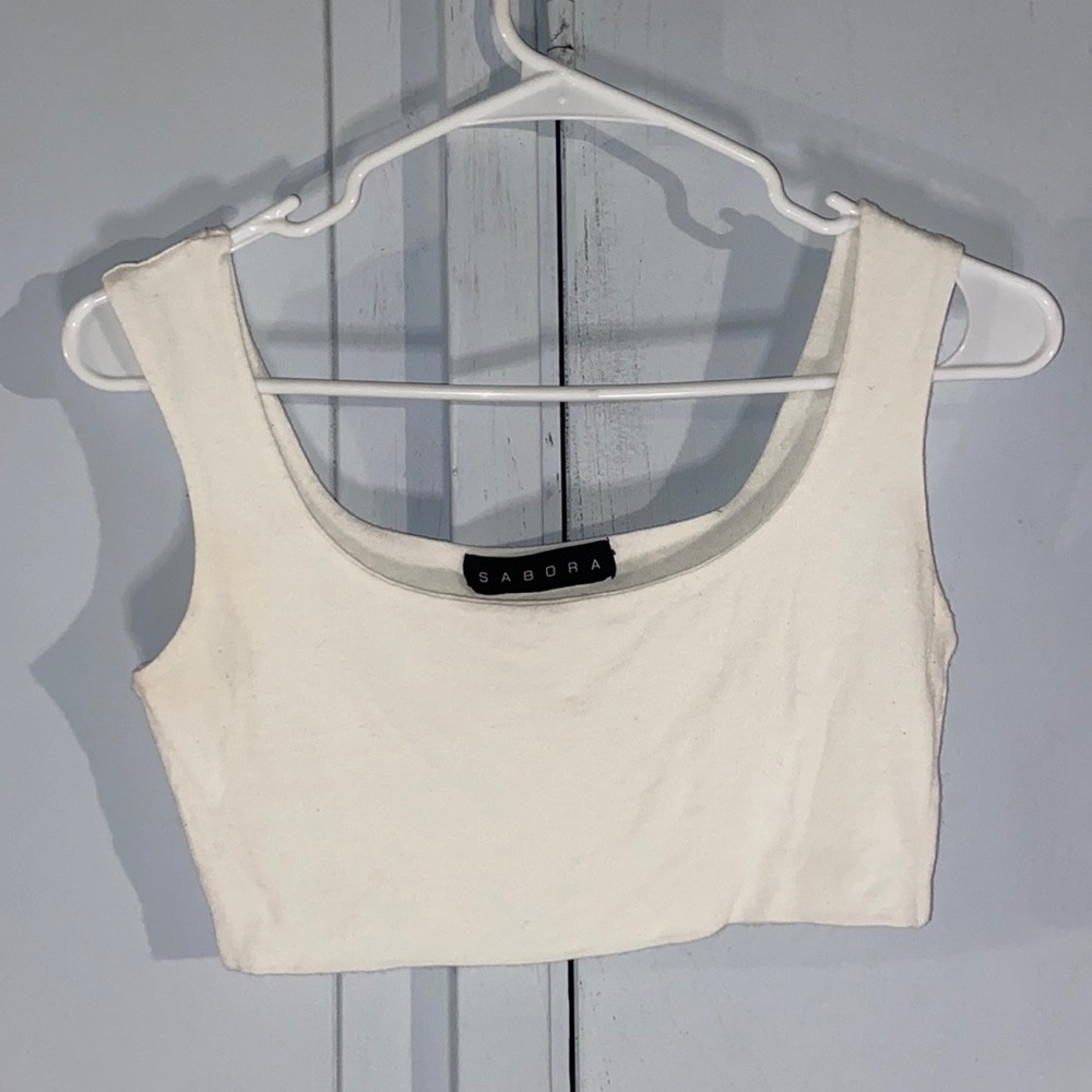 Like new ribbed crop top